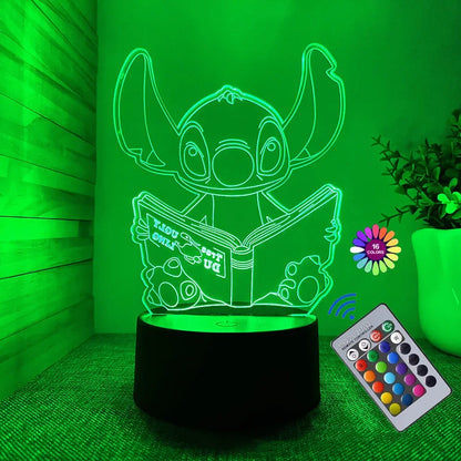 3D Illusion Stitch Night Light