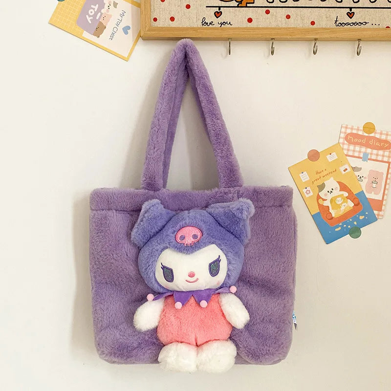 Plush Shoulder Bag